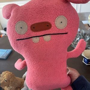 Puglee Uglydoll Pink Plush Doll 12 inch